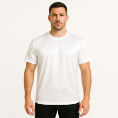 T-shirt Cooldry Mesh manches courtes – 100 % polyester technique, plusieurs coloris