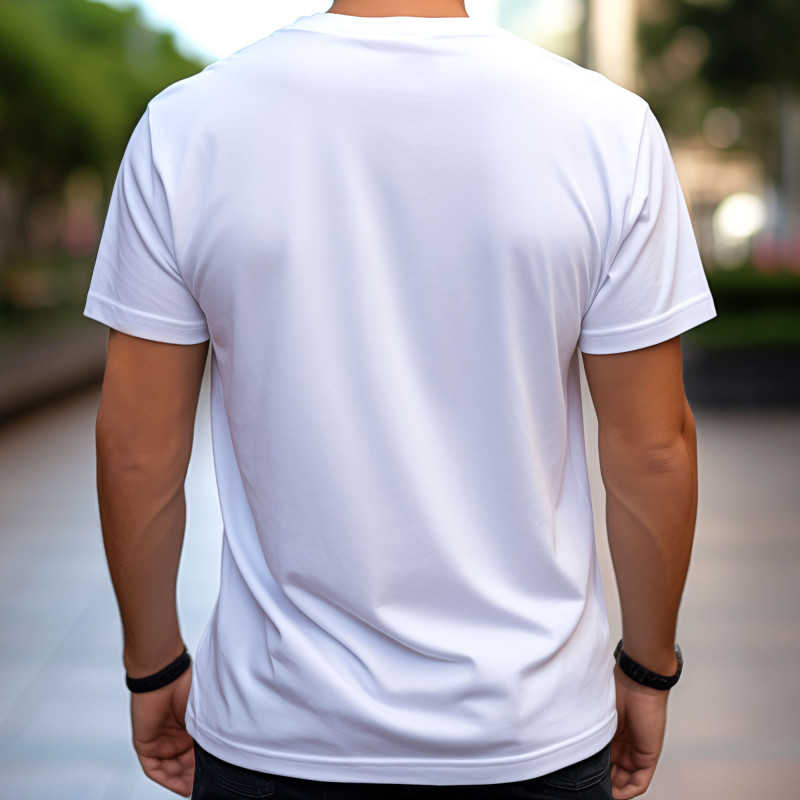 T-shirt blanc marquage TDM – coton confortable & identifiable T-shirt blanc marquage TDM – coton confortable & identifiable