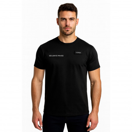 T-shirt « Sécurité Privée » rétro-réfléchissant – conformité normes 2023