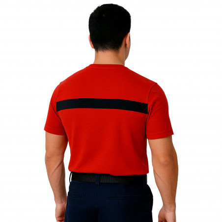 T-shirt SÉCURITÉ INCENDIE rouge