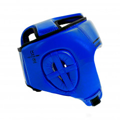 Casque de compétition B-Force bleu — protection tête ouverte