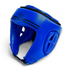 Casque de compétition B-Force — Bleu — protection tête ouverte