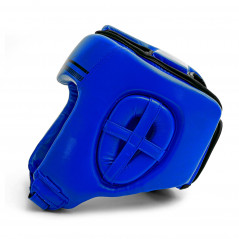 Casque de compétition B-Force — Bleu — protection tête ouverte