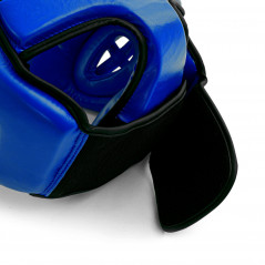 Casque de compétition B-Force — Bleu — protection tête ouverte