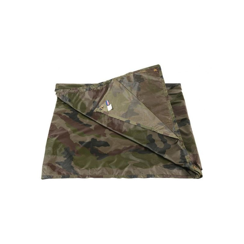 Bâche camouflage Ripstop 4x3 m imperméable tarp militaire et bivouac