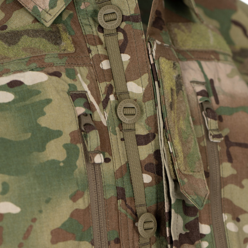 Chemise tactique Raider MK V Multicam Clawgear résistante et fonctionnelle terrain