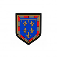 Écusson gendarmerie région rubber velcro tactique