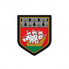 Écusson gendarmerie région rubber velcro tactique