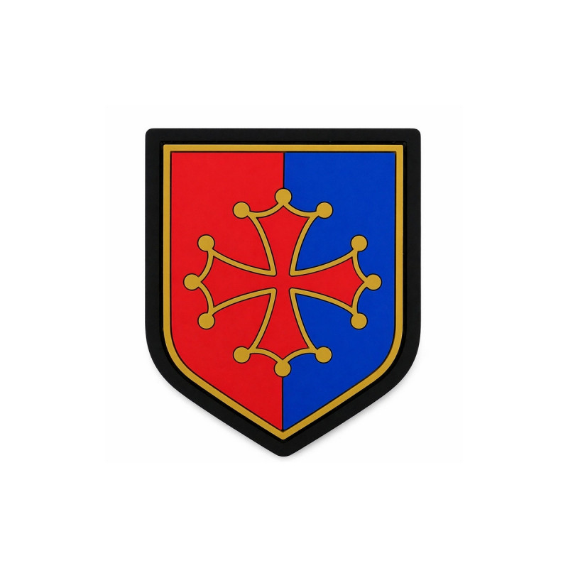 Écusson gendarmerie région Auvergne Rhône Alpes rubber velcro