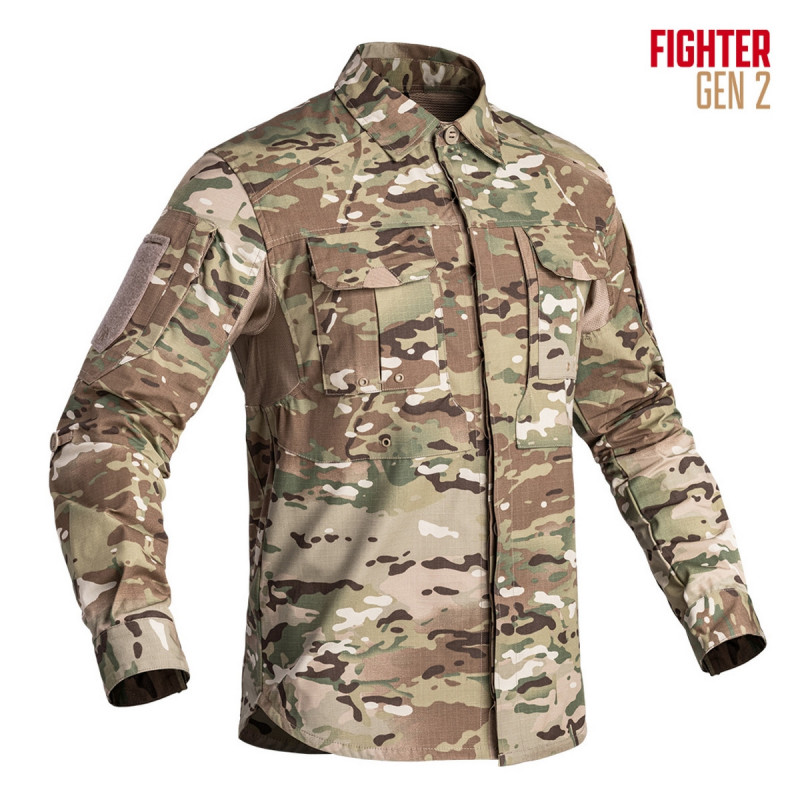 Chemise Fighter Gen 2 Multicam® – UBAS Tactique Militaire Chemise Fighter Gen 2 Multicam® – UBAS Tactique Militaire