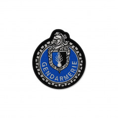 Écusson unités motorisées gendarmerie départementale brodé rond velcro