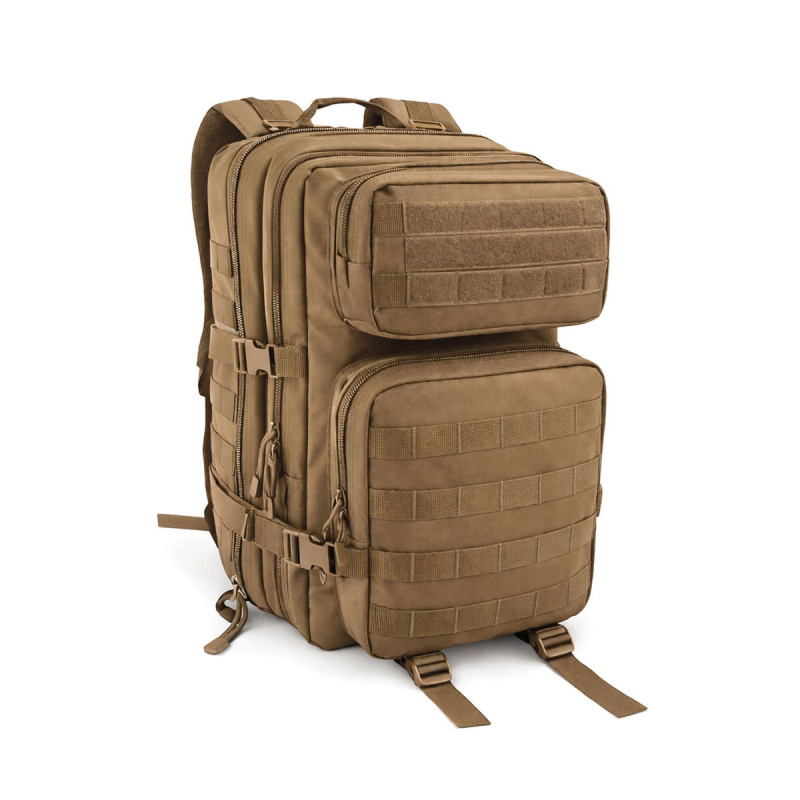 Sac à dos SWAT Premium 42L tactique noir robuste et modulable terrain Sac à dos SWAT Premium 42L tactique noir robuste et modulable terrain