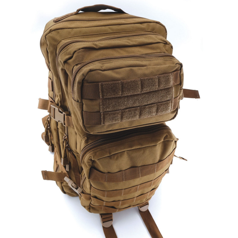 Sac à dos SWAT Premium 42L tactique noir robuste et modulable terrain Sac à dos SWAT Premium 42L tactique noir robuste et modulable terrain