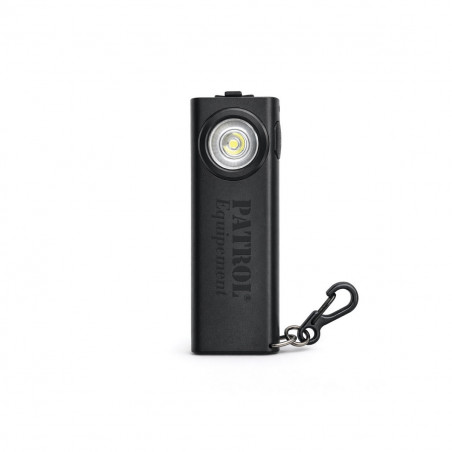 Mini lampe LED ultra plate rechargeable clip tactique compacte professionnelle,