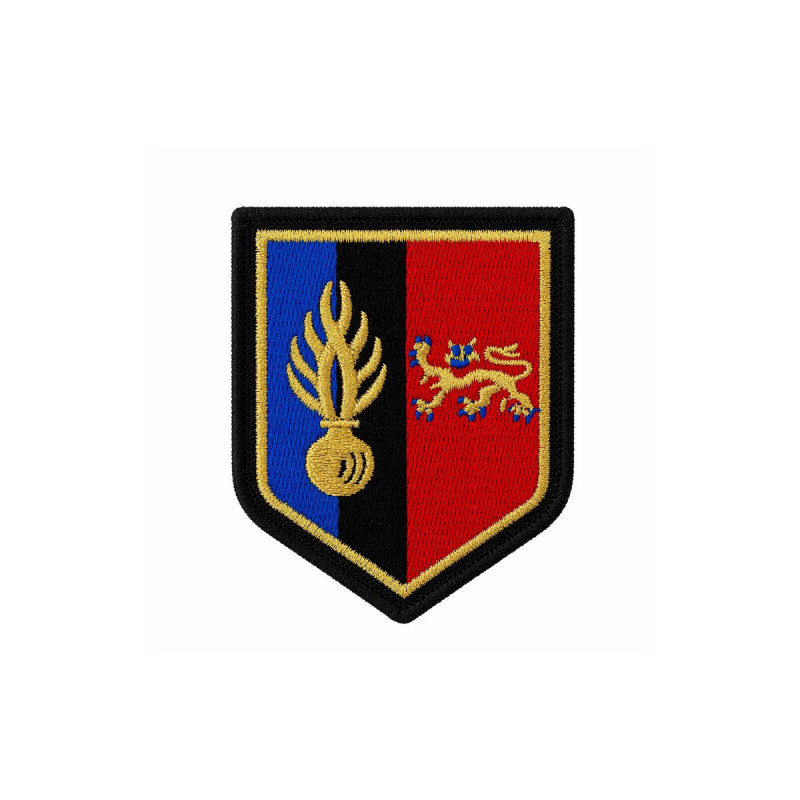 Écusson Légion Gendarmerie Mobile brodé velcro identification LGM