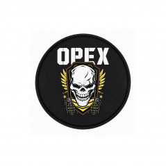 Ecusson Rubber rond - OPEX