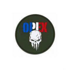 Ecusson Rubber rond - OPEX - TDM