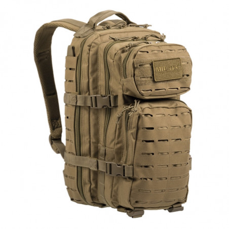 Sac à Dos Tactique Laser Cut 20L Compact Coyote