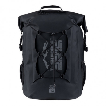Sac à Dos Étanche Wolf River 40L PVC Ultra Résistant Noir
