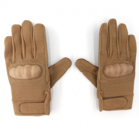Gants Coqués Coyote Tactiques de Protection