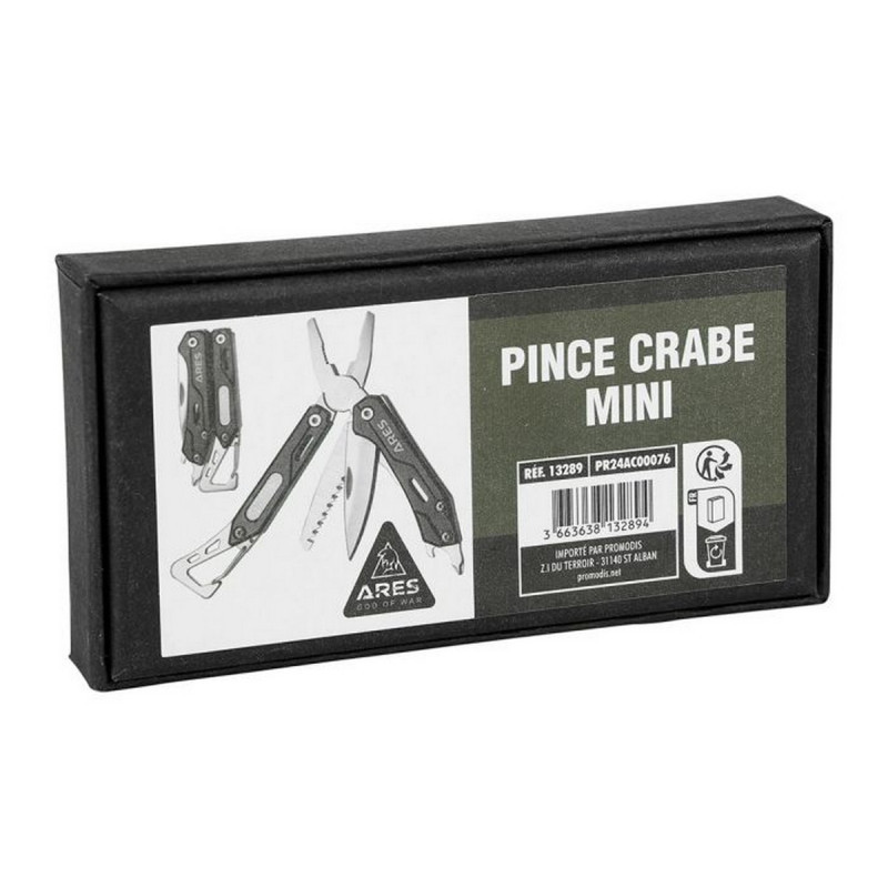 Mini Pince Multifonction Crabe 6 Outils Intégrés Mini Pince Multifonction Crabe 6 Outils Intégrés