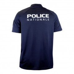 Polo Manches Courtes Police Nationale Bleu Marine