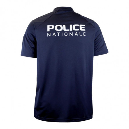 Polo Manches Courtes Police Nationale Bleu Marine