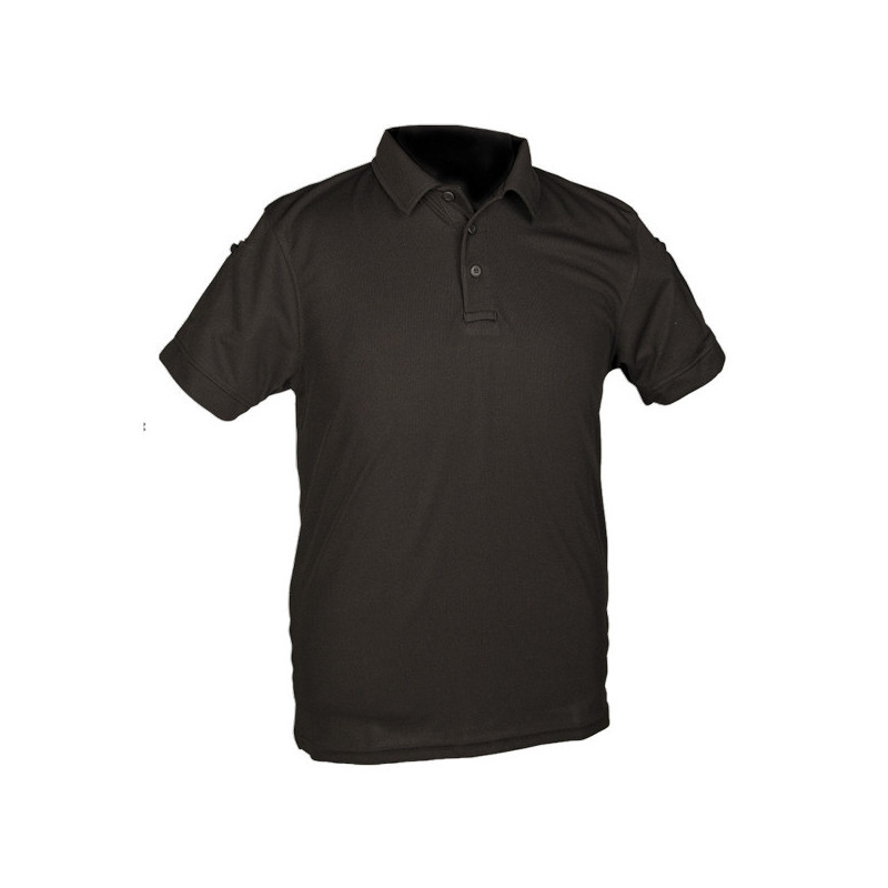 Polo Tactique Quick Dry Noir | Respirant & Séchage Rapide Polo Tactique Quick Dry Noir | Respirant & Séchage Rapide