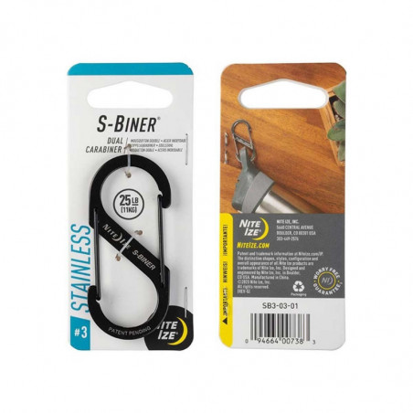 Mousqueton double S-BINER 3