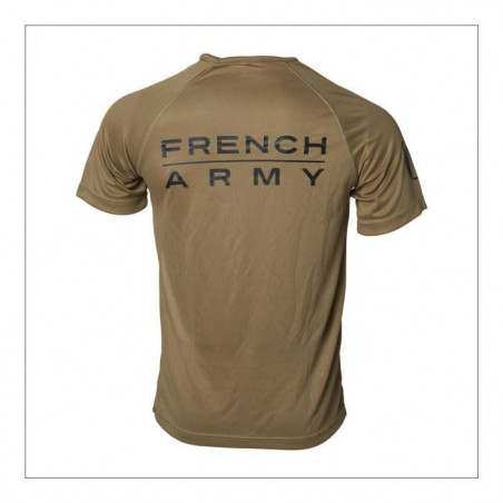 T-Shirt en EASY-CLIM coyote French Army