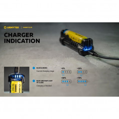 Chargeur Armytek Handy C1 VAPE EDITION USB