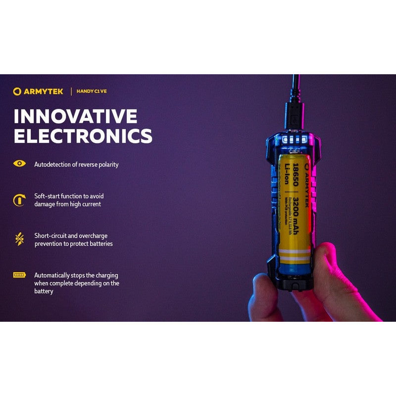 Chargeur Armytek Handy C1 VAPE EDITION USB