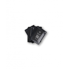 Support pour carte professionnelle avec Velcro noir