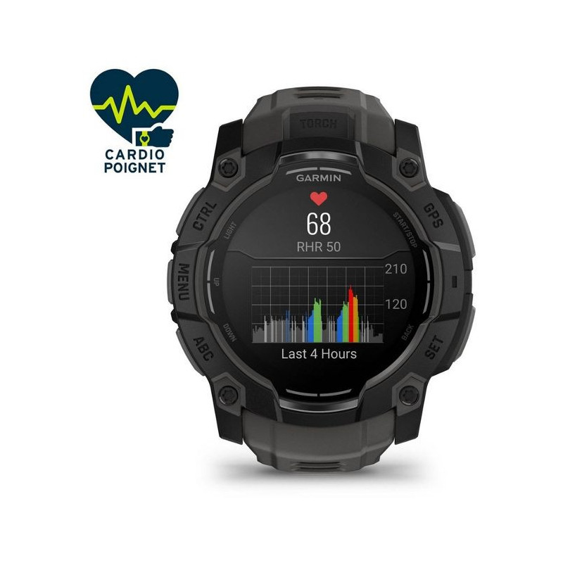 GARMIN Instinct® 3 – 50 mm, AMOLED