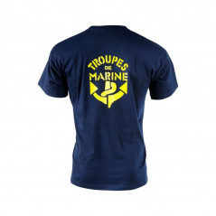 Tee-shirt bleu Troupes de Marine
