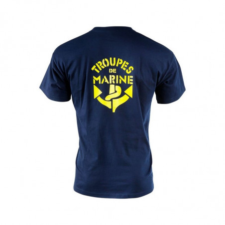 Tee-shirt bleu Troupes de Marine