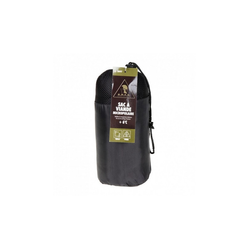 Sac à viande micropolaire ARES +6°.