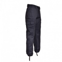 Pantalon Action Bleu mat