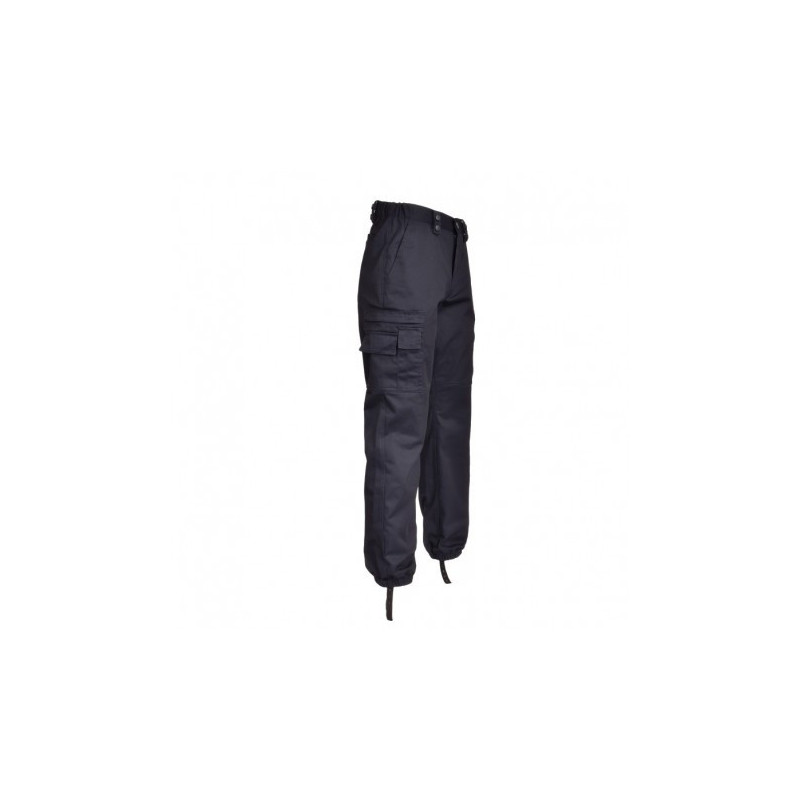 Pantalon Action Bleu mat