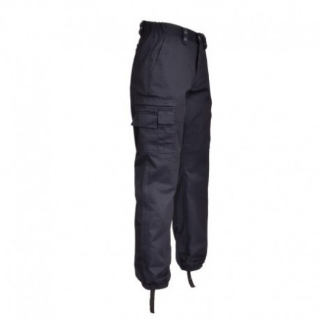 Pantalon Action Bleu mat