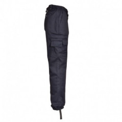 Pantalon Action Bleu mat
