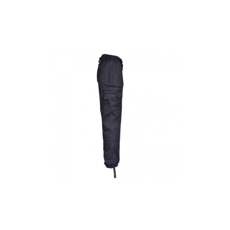 Pantalon Action Bleu mat