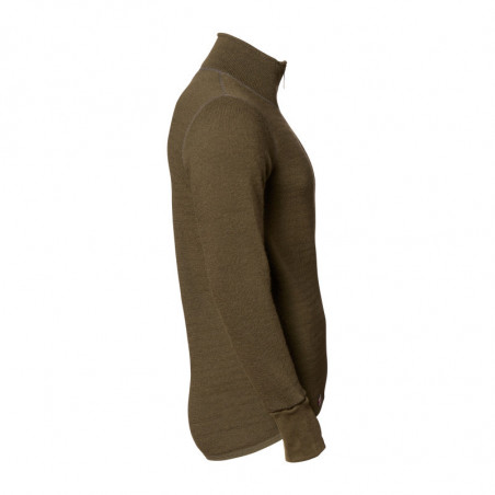 Veste ullfrotté grand froid 600 gr pine green Woolpower