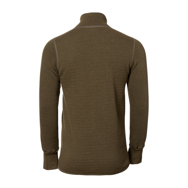 Veste ullfrotté grand froid 600 gr pine green Woolpower
