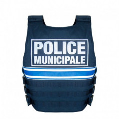 Gilet pare balles FULL TACTICAL IIIA Port extérieur Police municipale