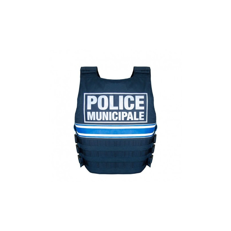 Gilet pare balles FULL TACTICAL IIIA Port extérieur Police municipale