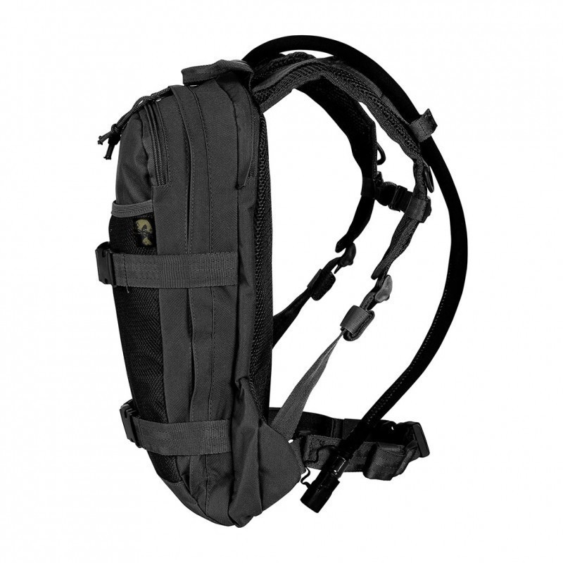 Sac à dos hydrateur noir 2.5l ARES avec réservoir