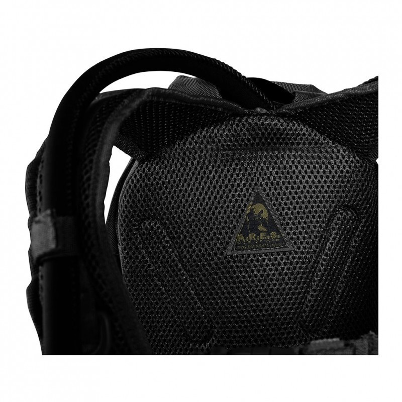 Sac à dos hydrateur noir 2.5l ARES avec réservoir