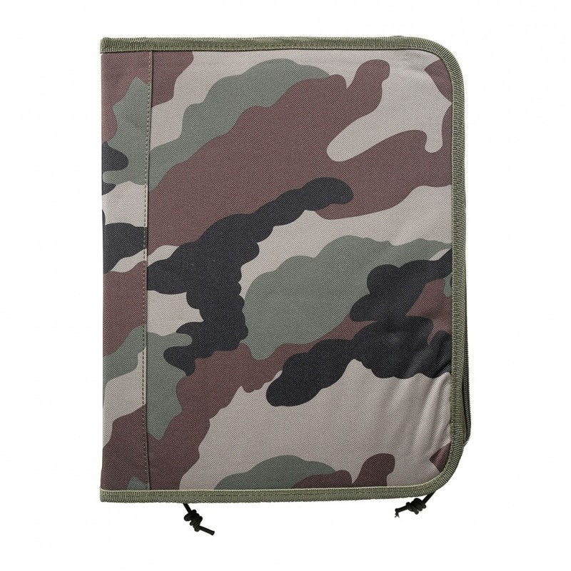 Classeur porte document A4 ARES camouflage