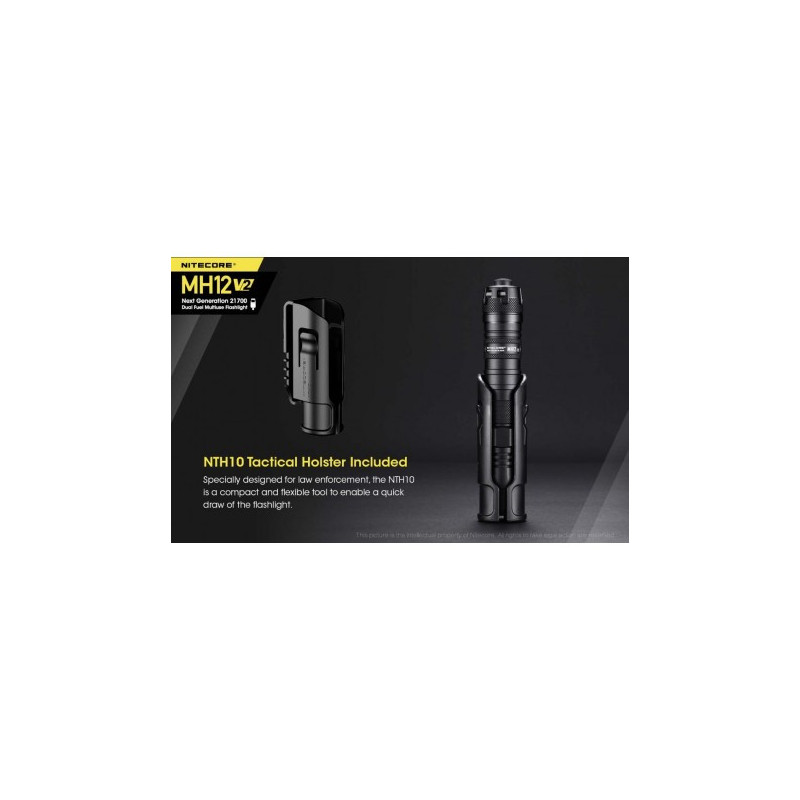 Lampe Multitask Hybrid 12 V2 - 1 200Lm - Nitecore